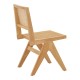 Καρέκλα Brenin  φυσικό rubberwood 45x56x82εκ Model: 263-000023