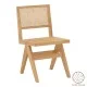 Καρέκλα Winslow  φυσικό rubberwood 45x56x82εκ