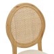 Καρέκλα Canco  φυσικό rubberwood-φυσικό rattan 50x55x98εκ Model: 263-000032