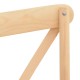 Καρέκλα Dylon  στοιβαζόμενη ξύλο οξιάς-rattan άβαφη 48x52x89εκ