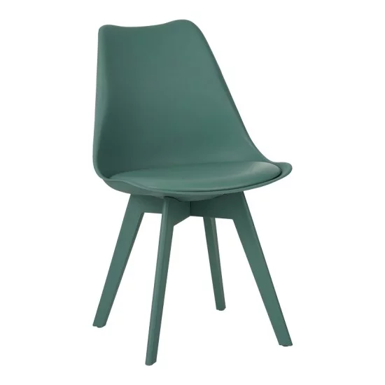 Καρέκλα Gaston I  PP-PU σε μέντα απόχρωση 48.5x53.5x81.5εκ