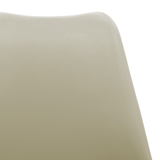 Καρέκλα Gaston pp-pu σε cappuccino απόχρωση με ξύλινο πόδι σε φυσική απόχρωση 48.5x53.5x83εκ Καρέκλα Gaston pp-pu σε cappuccino απόχρωση με ξύλινο πόδι σε φυσική απόχρωση 48.5x53.5x83εκ