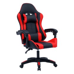 Καρέκλα γραφείου gaming William  PU μαύρο-κόκκινο Καρέκλα γραφείου gaming William  PU μαύρο-κόκκινο