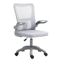Καρέκλα γραφείου εργασίας Annalise  mesh γκρι 57x53x100εκ Καρέκλα γραφείου εργασίας Annalise  mesh γκρι 57x53x100εκ