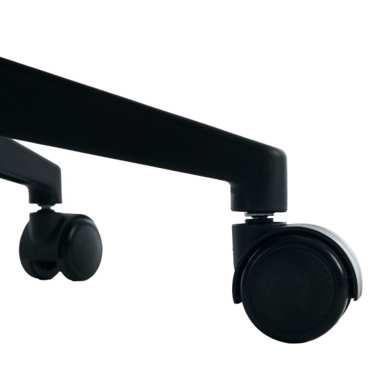 Καρέκλα γραφείου εργασίας ErgoFlow  μαύρο-γκρι 73x64x112-135εκ