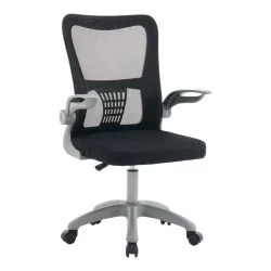 Καρέκλα γραφείου εργασίας Annalise  μαύρο mesh 57x53x100εκ
