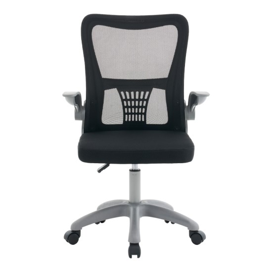 Καρέκλα γραφείου εργασίας Annalise  μαύρο mesh 57x53x100εκ