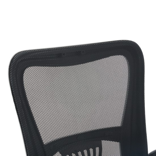 Καρέκλα γραφείου εργασίας Annalise  μαύρο mesh 57x53x100εκ