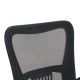 Καρέκλα γραφείου εργασίας Annalise  μαύρο mesh 57x53x100εκ