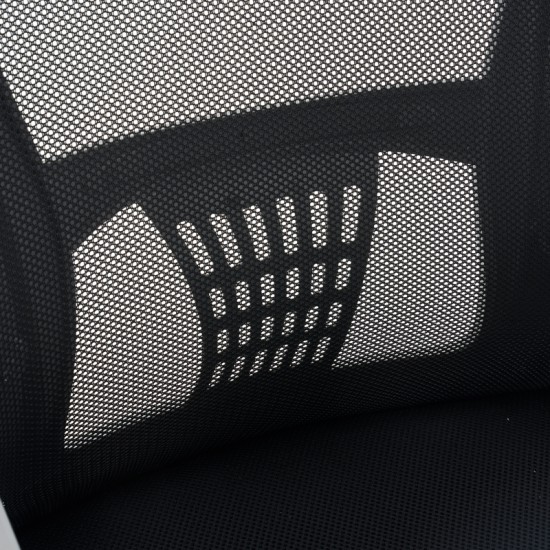 Καρέκλα γραφείου εργασίας Annalise  μαύρο mesh 57x53x100εκ