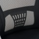 Καρέκλα γραφείου εργασίας Annalise  μαύρο mesh 57x53x100εκ