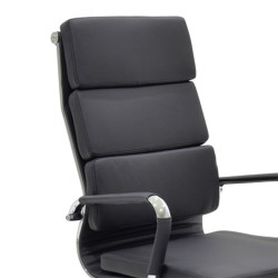 Καρέκλα γραφείου διευθυντή Tokyo  μαύρο pu 55.5x52x108εκ Καρέκλα γραφείου διευθυντή Tokyo  μαύρο pu 55.5x52x108εκ