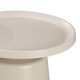 Τραπέζι σαλονιού Ginoze Inart μέταλλο σε cappuccino απόχρωση Φ70x38εκ Τραπέζι σαλονιού Ginoze Inart μέταλλο σε cappuccino απόχρωση Φ70x38εκ