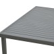 Τραπέζι Kliton αλουμινίου ανθρακί 150x80x74εκ Τραπέζι Kliton αλουμινίου ανθρακί 150x80x74εκ