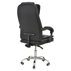 Καρέκλα γραφείου διευθυντή Toronsi  μαύρο pu 60x68x128εκ