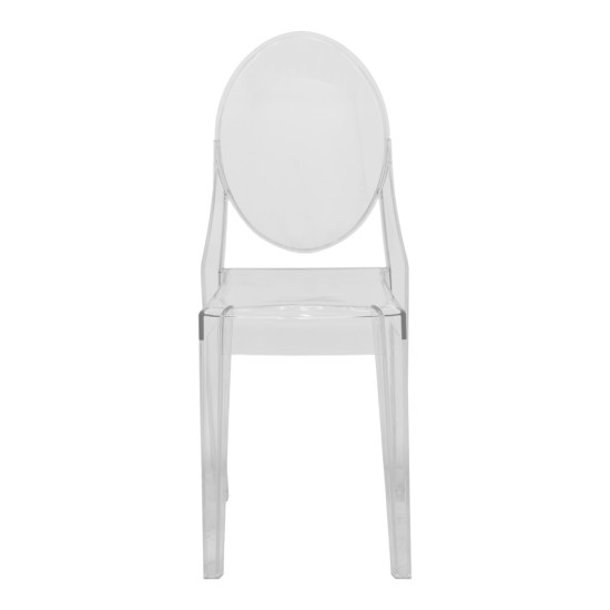 Καρέκλα Narova  διάφανο PC 40x45x92εκ