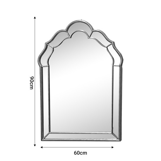 Καθρέπτης Xoton Inart χρυσό μέταλλο 60x3x90εκ Model: 295-000016