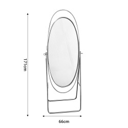 Καθρέπτης Erikson Inart χρυσό μέταλλο 66x39x171εκ Model: 295-000018