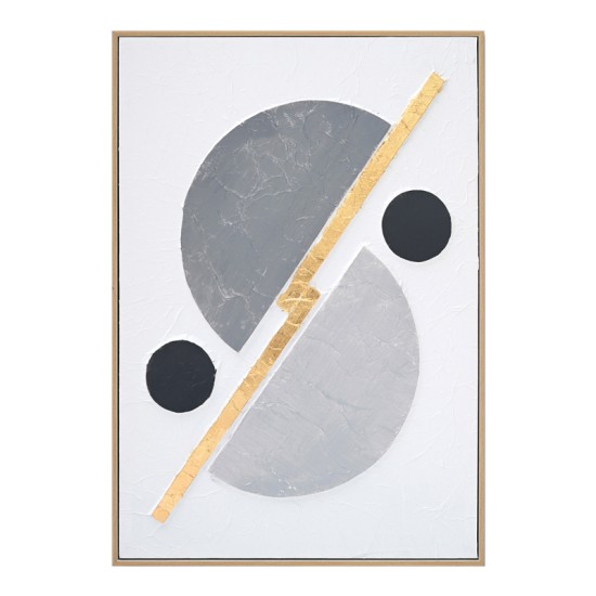 Πίνακας σε καμβά Geometric Inart 52x4.5x72εκ Πίνακας σε καμβά Geometric Inart 52x4.5x72εκ