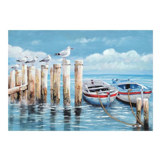 Πίνακας σε καμβά Port Inart 100x3x70εκ Πίνακας σε καμβά Port Inart 100x3x70εκ