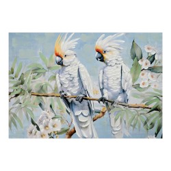 Πίνακας σε καμβά Parote Ι Inart 100x3x70εκ