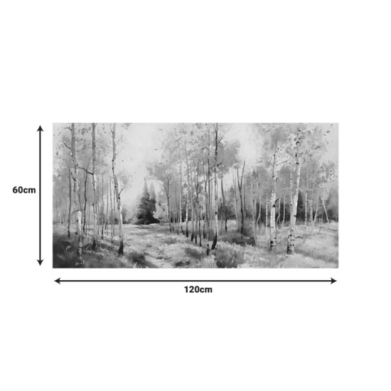 Πίνακας σε καμβά Fortree Ι Inart 120x3x60εκ Πίνακας σε καμβά Fortree Ι Inart 120x3x60εκ
