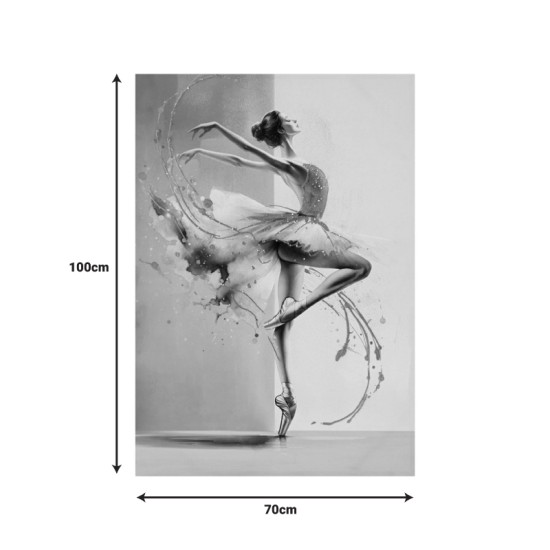 Πίνακας σε καμβά Dancito Inart 70x2.5x100εκ Πίνακας σε καμβά Dancito Inart 70x2.5x100εκ