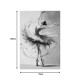 Πίνακας σε καμβά Dancito I Inart 70x2.5x100εκ Πίνακας σε καμβά Dancito I Inart 70x2.5x100εκ