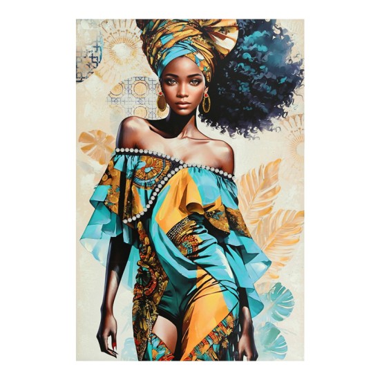 Πίνακας σε καμβά Georgina I Inart 80x3x120εκ Πίνακας σε καμβά Georgina I Inart 80x3x120εκ