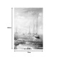 Πίνακας σε καμβά Sailsy Inart 70x3x100εκ Πίνακας σε καμβά Sailsy Inart 70x3x100εκ