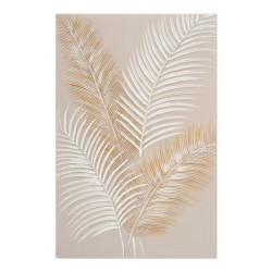 Πίνακας σε καμβά Leavy I Inart 60x3x90εκ