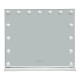 Καθρέπτης Led Hollywood  μέταλλο λευκό 60x12x52.3εκ--(Eλάχ.Ποσότητα:)