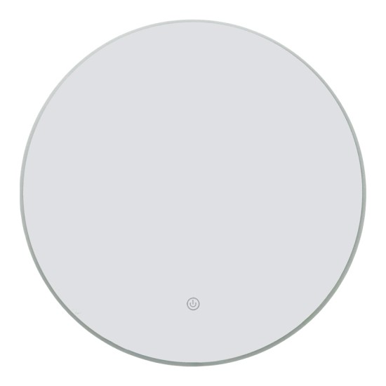 Καθρέπτης Led Lucox Inart pp-αλουμίνιο Φ60x3εκ