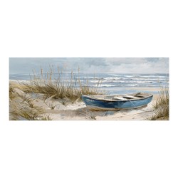 Πίνακας σε καμβά Barcu I Inart με πλαίσιο 150x3.5x60εκ