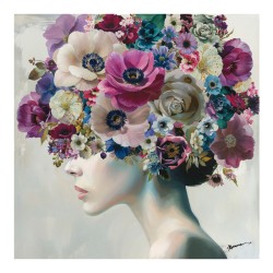 Πίνακας σε καμβά Mavare Ι 3D Inart με πλαίσιο 100x3.5x100εκ