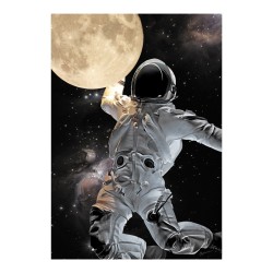 Πίνακας σε καμβά Mallo 3D Inart με πλαίσιο 70x3.5x100εκ