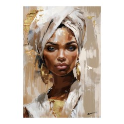 Πίνακας σε καμβά Gazel I Inart 70x3.5x100εκ