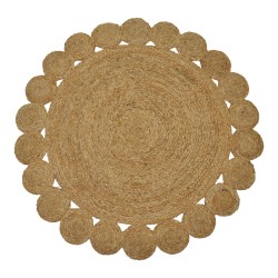 Χαλί Voni Inart φυσικό γιούτα Φ100x1εκ Χαλί Voni Inart φυσικό γιούτα Φ100x1εκ