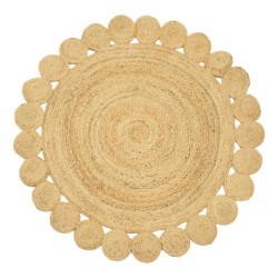 Χαλί Voni Inart φυσικό γιούτα Φ120x1εκ Χαλί Voni Inart φυσικό γιούτα Φ120x1εκ