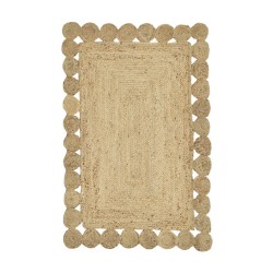 Χαλί Doze Inart μπεζ 100% γιούτα 120x80x1εκ Χαλί Doze Inart μπεζ 100% γιούτα 120x80x1εκ