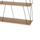 Βοηθητικό τραπέζι-ραφιέρα Tars οακ-μαύρο 120x30x90εκ Βοηθητικό τραπέζι-ραφιέρα Tars οακ-μαύρο 120x30x90εκ