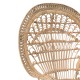 Πολυθρόνα Dorothy Inart με μπεζ μαξιλάρι-φυσικό rattan 115x57x150εκ Model: 314-000002