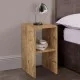 Κομοδίνο Deseo  σε oak απόχρωση 30x30x60εκ
