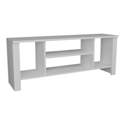 Έπιπλο τηλεόρασης Seref  σε λευκή απόχρωση 120x30x47εκ Έπιπλο τηλεόρασης Seref  σε λευκή απόχρωση 120x30x47εκ