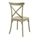 Καρέκλα Crossie pp σε απόχρωση cappucino 38x46.5x82εκ Καρέκλα Crossie pp σε απόχρωση cappucino 38x46.5x82εκ