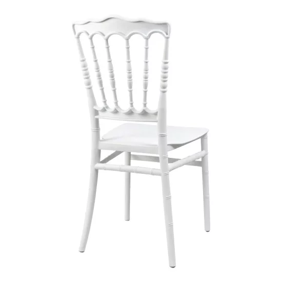 Καρέκλα Napoleon  pp λευκή 38,5x46,5x89εκ
