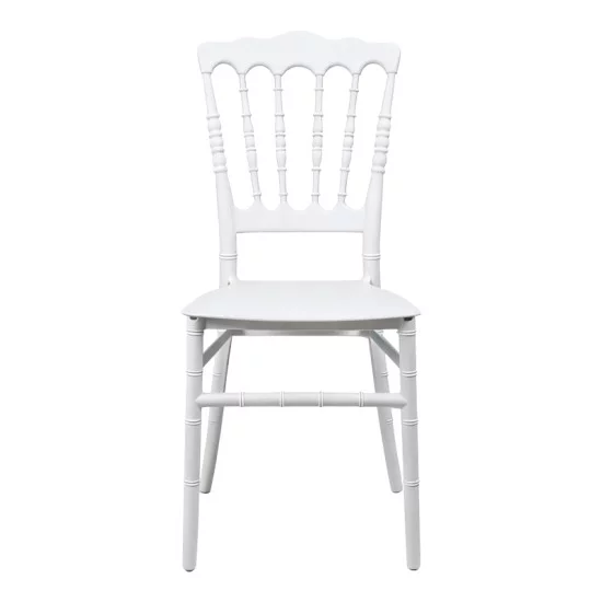 Καρέκλα Napoleon  pp λευκή 38,5x46,5x89εκ