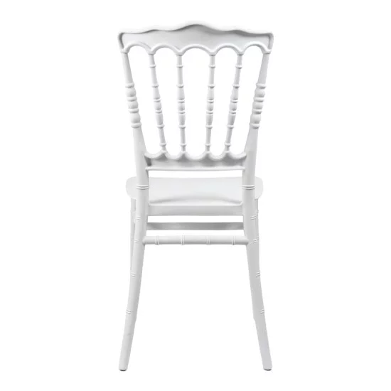Καρέκλα Napoleon  pp λευκή 38,5x46,5x89εκ