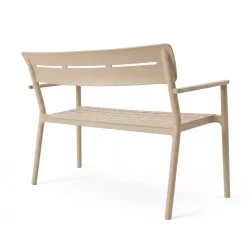 Παγκάκι διθέσιο Cadrin  cappuccino PP 117x60x83εκ