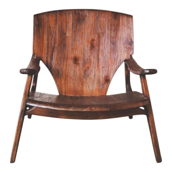 Πολυθρόνα Brazin καρυδί teak ξύλο 72x71x77εκ Πολυθρόνα Brazin καρυδί teak ξύλο 72x71x77εκ